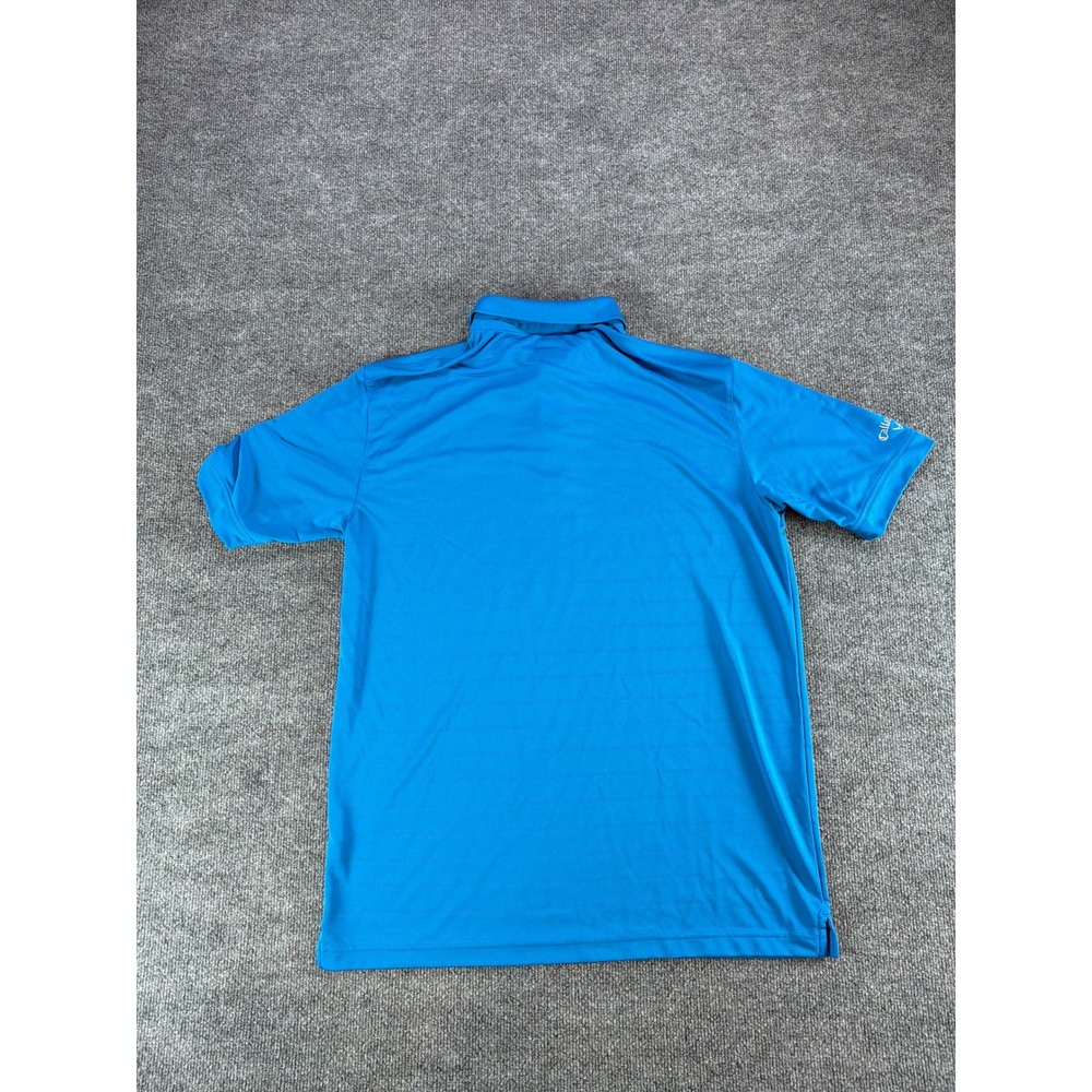 Callaway Tiffin Golf Polo Shirt Mens Large Blue Opti-Dri - Picture 7 of 7